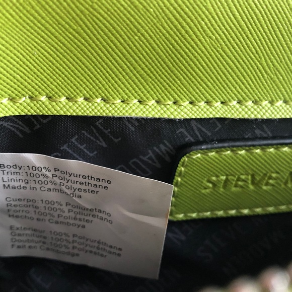 Steve Madden Lime Green Crossbody Bag - Picture 5 of 10